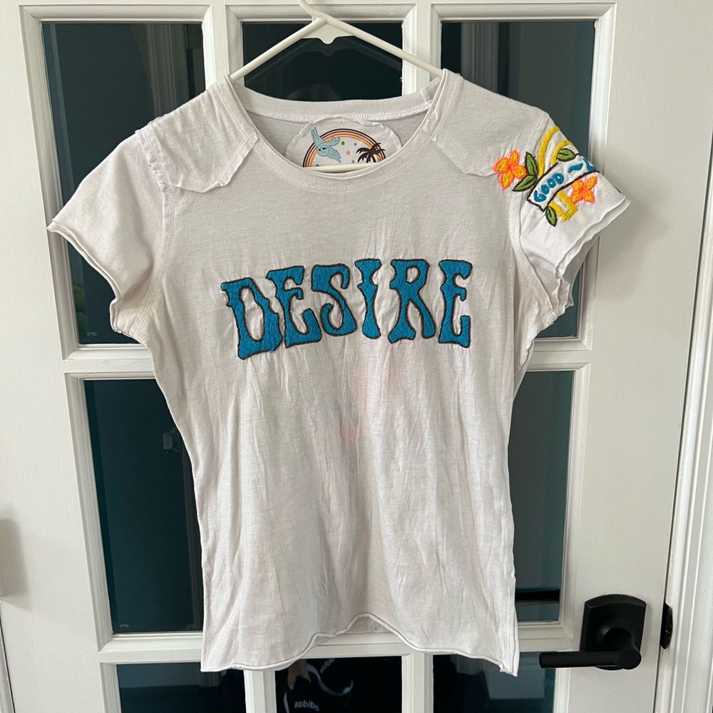 JOYSTICK Hand-stitched DESIRE Tee